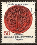 Sellos de Europa - Alemania -  500a.Universidad-Eberhard-Karls 1477-1977 en Tübingen