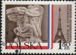 Stamps Poland -  POMNIK KOMBATANA POLSKIEGO W PARYZU