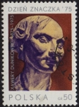 Stamps : Europe : Poland :  DZIEN ZNACZKA`75