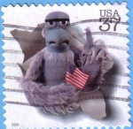 Stamps United States -  The Muppets