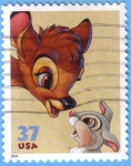 Stamps United States -  Bambi