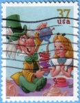 Stamps : America : United_States :  Alicia in Wonderland
