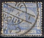 Stamps : Africa : Egypt :  Scott  37  Esfinge y Piramide (9)