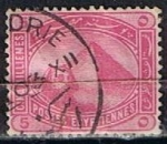 Stamps Egypt -  Scott  48  Esfinge y Piramide (9)