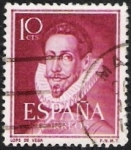 Stamps : Europe : Spain :  Literatos