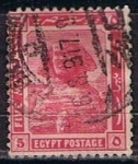 Stamps Egypt -  Scott  54  Esfinge (4)