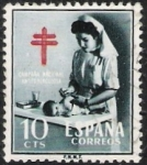 Stamps : Europe : Spain :  Protuberculosos