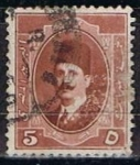 Stamps Egypt -  Scott  96  Rey Fuad