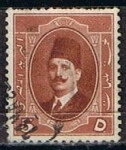 Stamps Egypt -  Scott  96  Rey Fuad (7)
