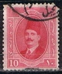 Stamps Egypt -  Scott  97  Rey  Fuad (4)