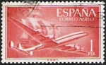 Stamps Europe - Spain -  Superconstelación y Nao Santa Maria