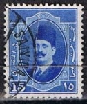 Stamps Egypt -  Scott  98  Rey Fuad (7)