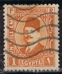 Stamps Egypt -  Scott  128  Rey Fuad (3)