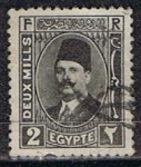 Stamps Egypt -  Scott  129  Rey Fuad