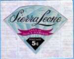 Stamps Sierra Leone -  Land of Iron & Diamonds