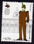 Stamps Portugal -  Grande uniforme de alumno 200 años ........