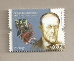 Stamps Portugal -  200 Aniv de nacimiento de Alexandre Herculano