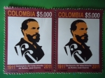 Sellos de America - Colombia -  Centenario del fallecimiento de Rufino José Cuervo(Pintor:N.Vanegas)
