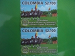 Stamps Colombia -  50 Años Escuela Nacional de Carabineros 