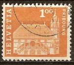 Stamps : Europe : Switzerland :  Ayuntamiento de Fribourg