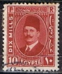 Stamps Egypt -  Scott  136  Rey  Fuad (7)