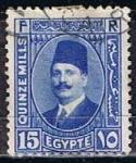 Stamps Egypt -  Scott  139  Rey Fuad (7)