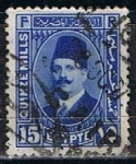 Stamps Egypt -  Scott  139  Rey Fuad (9)