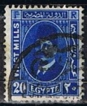 Stamps Egypt -  Scott  141  Rey fuad (3)