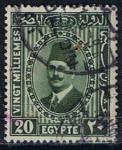 Stamps Egypt -  Scott  142  Rey Fuad