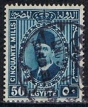 Stamps Egypt -  Scott  145  Rey Fuad