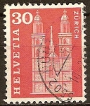 Stamps Switzerland -  Zurich