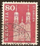 Stamps Switzerland -  St.Gallen