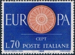 Stamps Italy -  EUROPA 1960 Y&T Nº 823