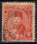 Sellos de Africa - Egipto -  Scott  243  Rey Farouk (7)