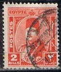 Sellos de Africa - Egipto -  Scott  243  Rey Farouk (10)
