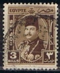 Stamps Egypt -  Scott  244  Rey Farouk
