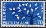 Sellos de Europa - Italia -  EUROPA 1962 Y&T Nº 874