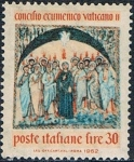 Stamps Italy -  CONCILIO ECUMENICO VATICANO II Y&T Nº 879