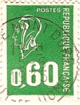 Stamps France -  Verde