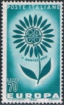 Sellos de Europa - Italia -  EUROPA 1964. Y&T Nº 908