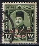 Stamps Egypt -  Scott  249  Rey Farouk (2)