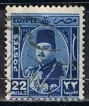 Stamps Egypt -  Scott  251  Rey Farouk (3)