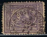 Stamps Egypt -  Scott  24a  Esfinge y Piramide