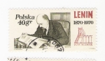 Sellos del Mundo : Europa : Polonia : Lenin (repetido)