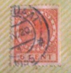 Stamps : Europe : Netherlands :  Queen wilhelmina type veth