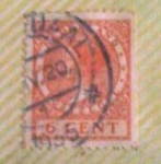 Sellos del Mundo : Europa : Holanda : Queen wilhelmina type veth