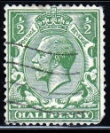 Stamps United Kingdom -  Jorge V	