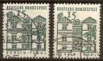 Stamps Germany -  Palacio de Tegel en Berlin