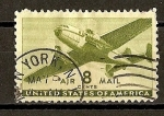 Stamps United States -  Bimotor.