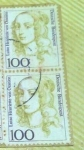 Stamps Germany -  Luise henriette von oranien mujeres famosas